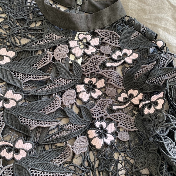 Self Portrait Floral Lace Top - Picture 6 of 7